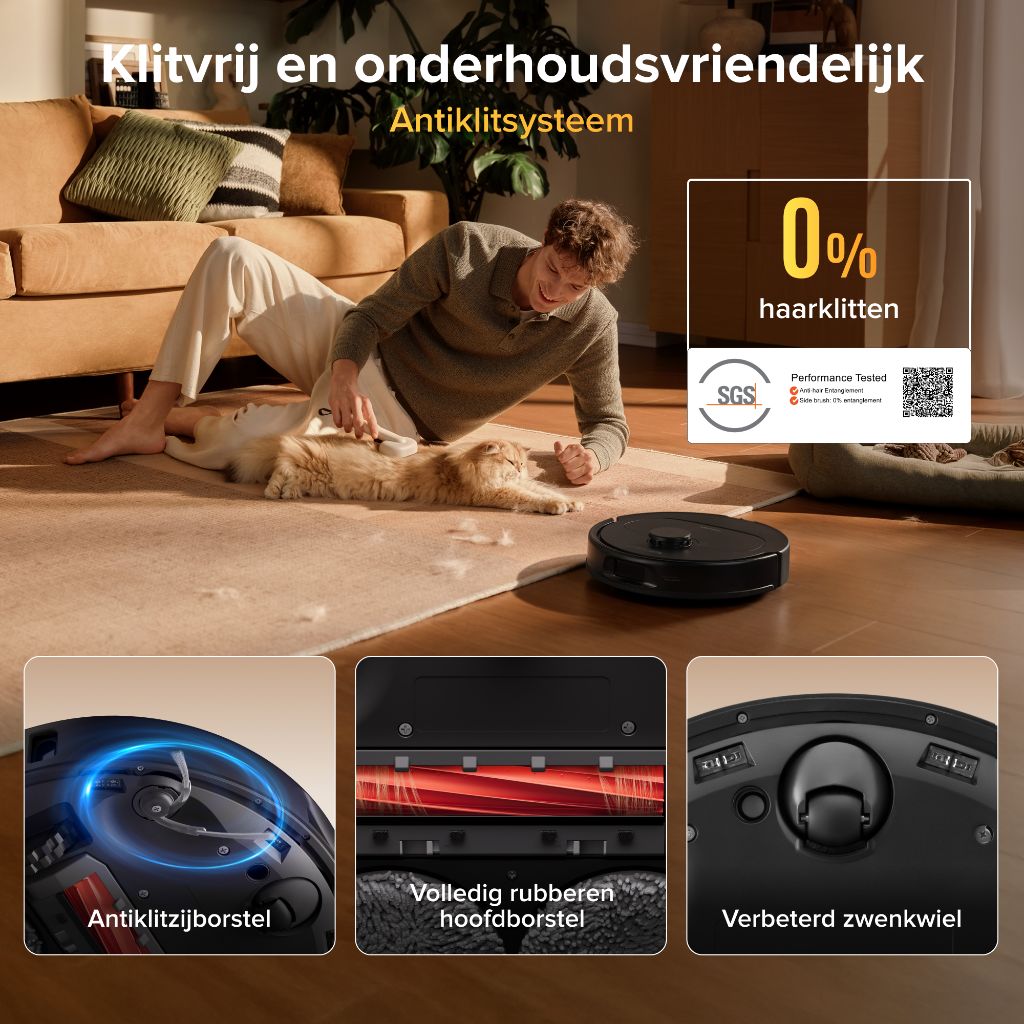 Roborock Qrevo S Pro Set Zwart