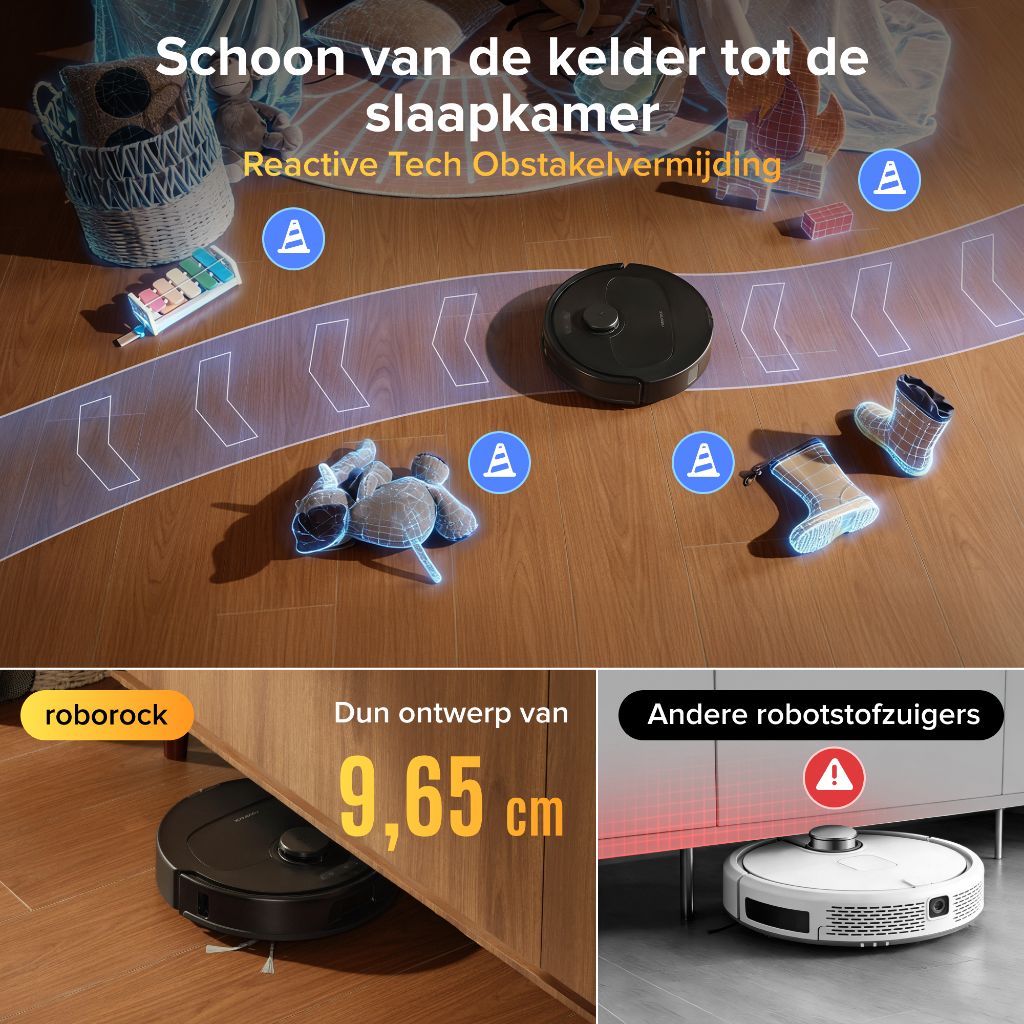 Roborock Qrevo S Pro Set Zwart