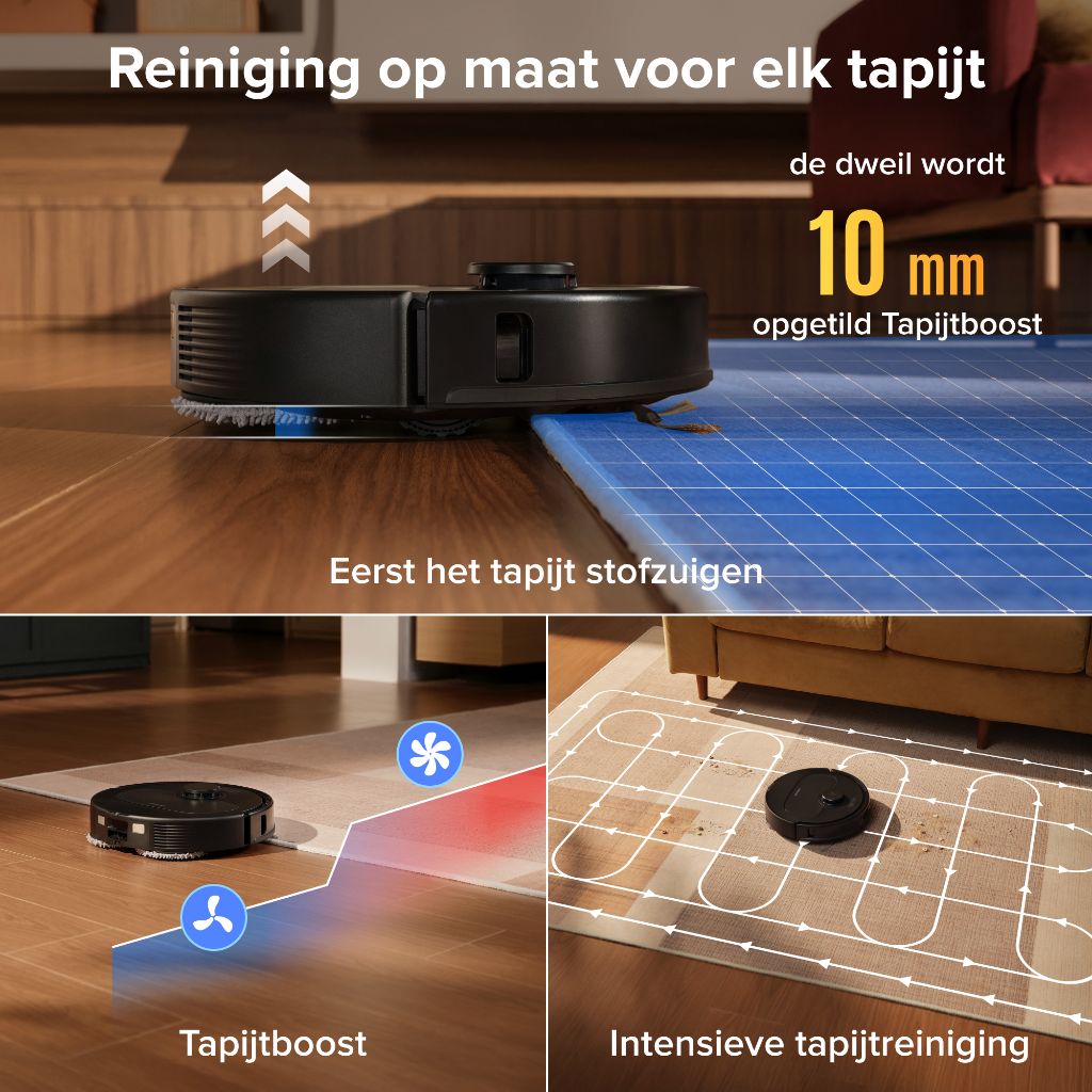 Roborock Qrevo S Pro Set Zwart