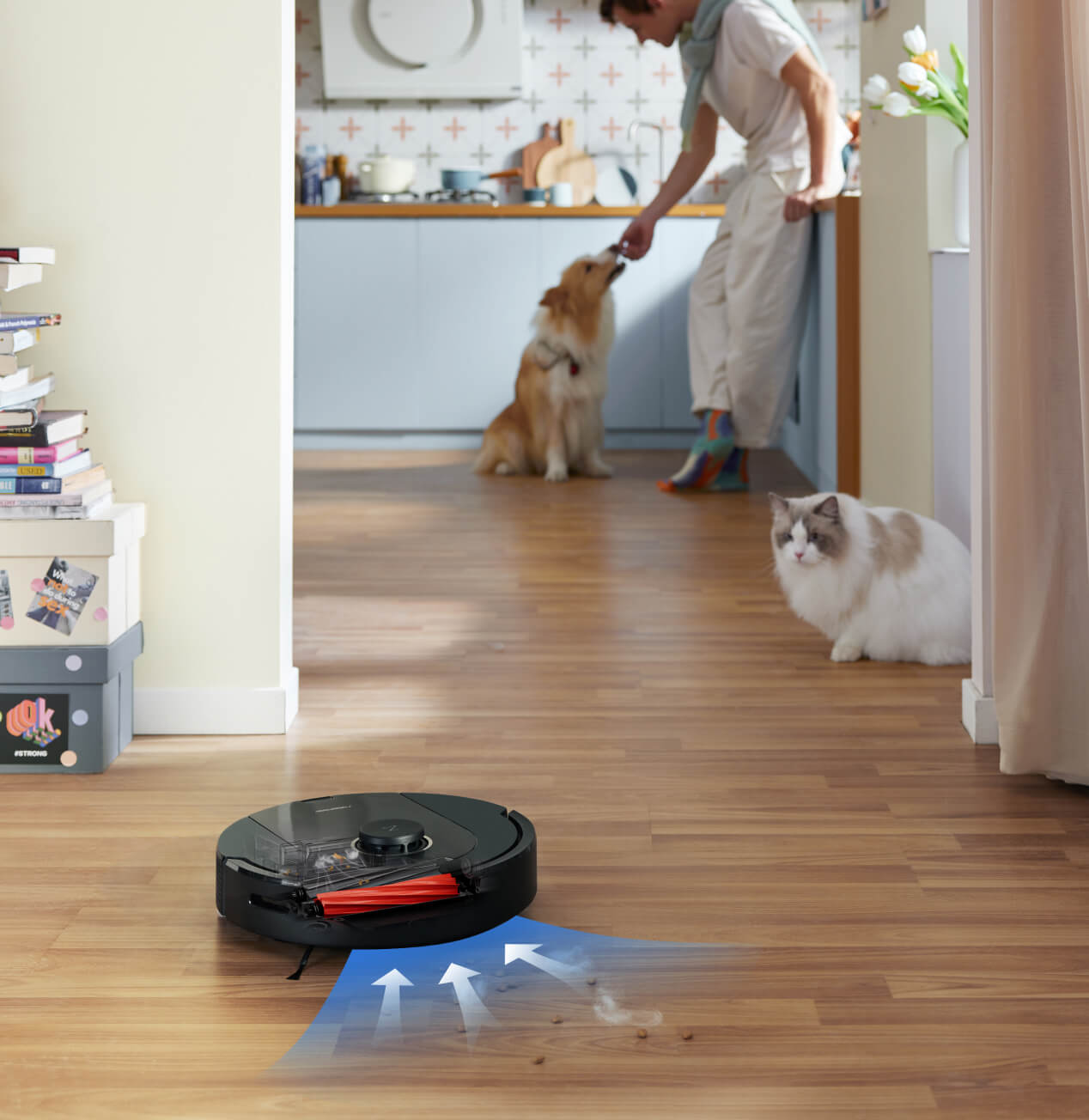 roborock q5 pro vacuum 5500 Pa HyperForce® suction power