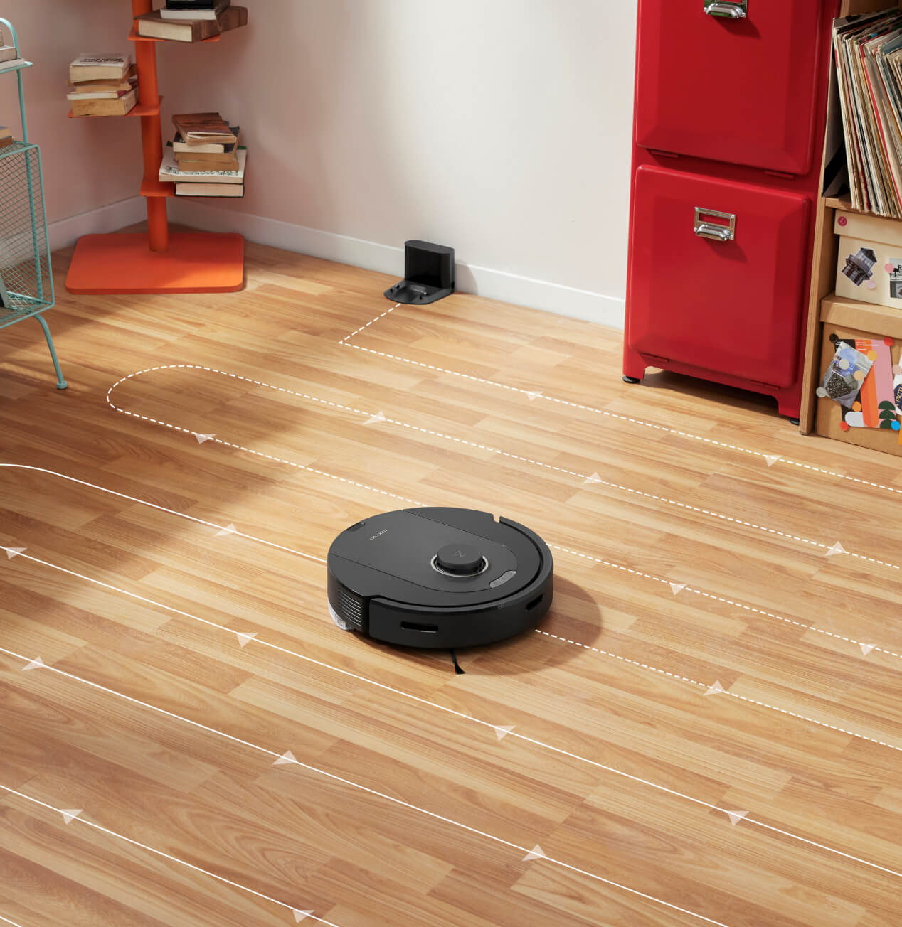 roborock q5 pro floor cleaning