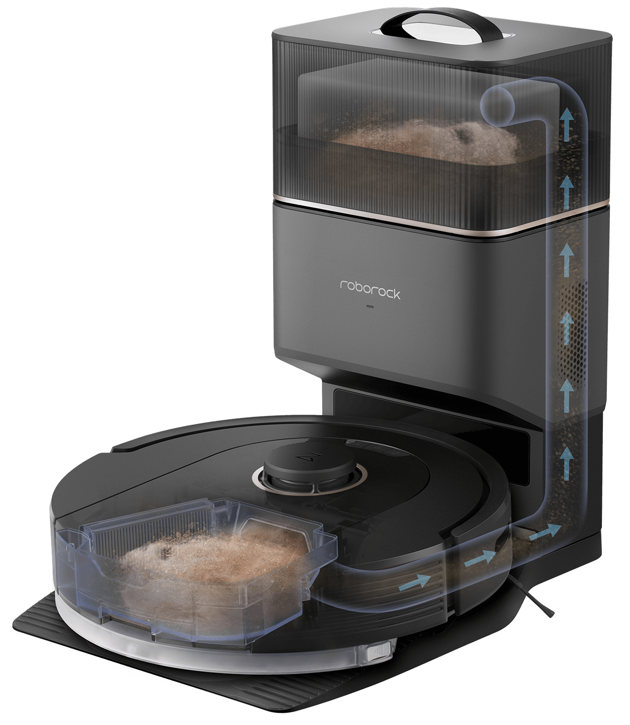 roborock q5 pro with RockDock® Plus