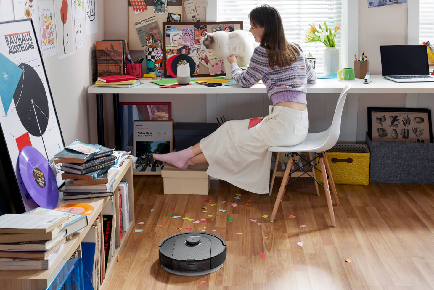 roborock q5 pro voice control to start cleaning