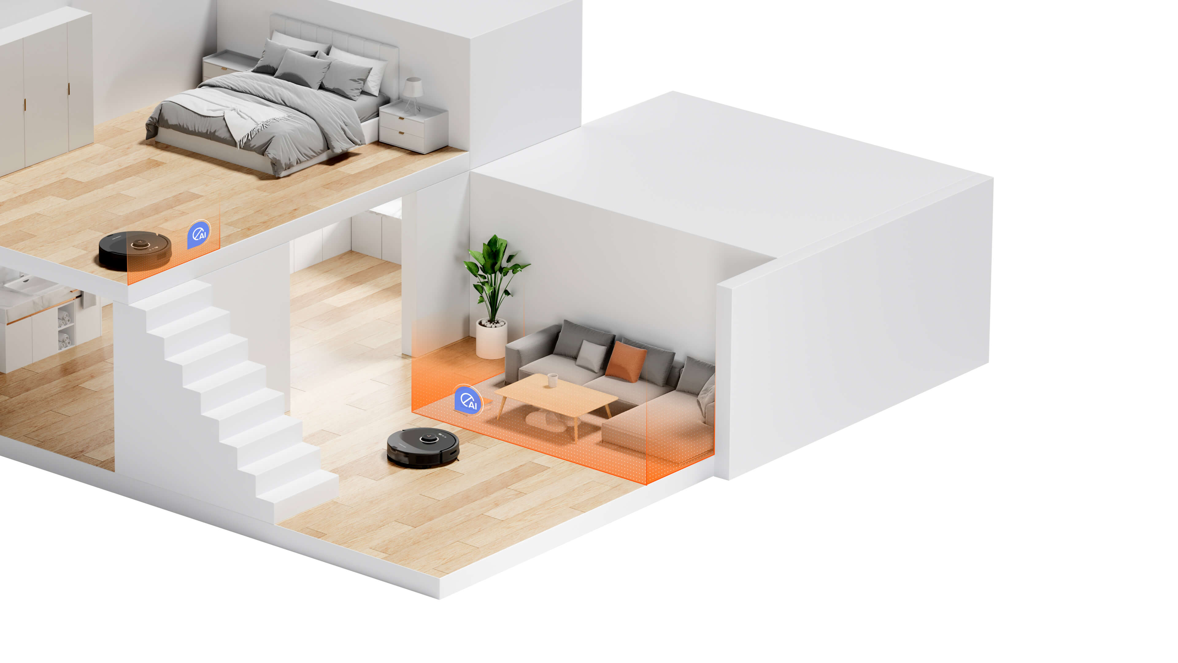 Q8 Max clean hassle-free with obstacle avoidance