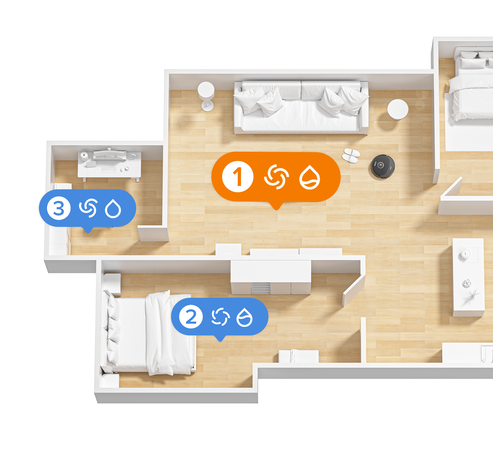 Q8 Max cleaning routine with a custom routine
