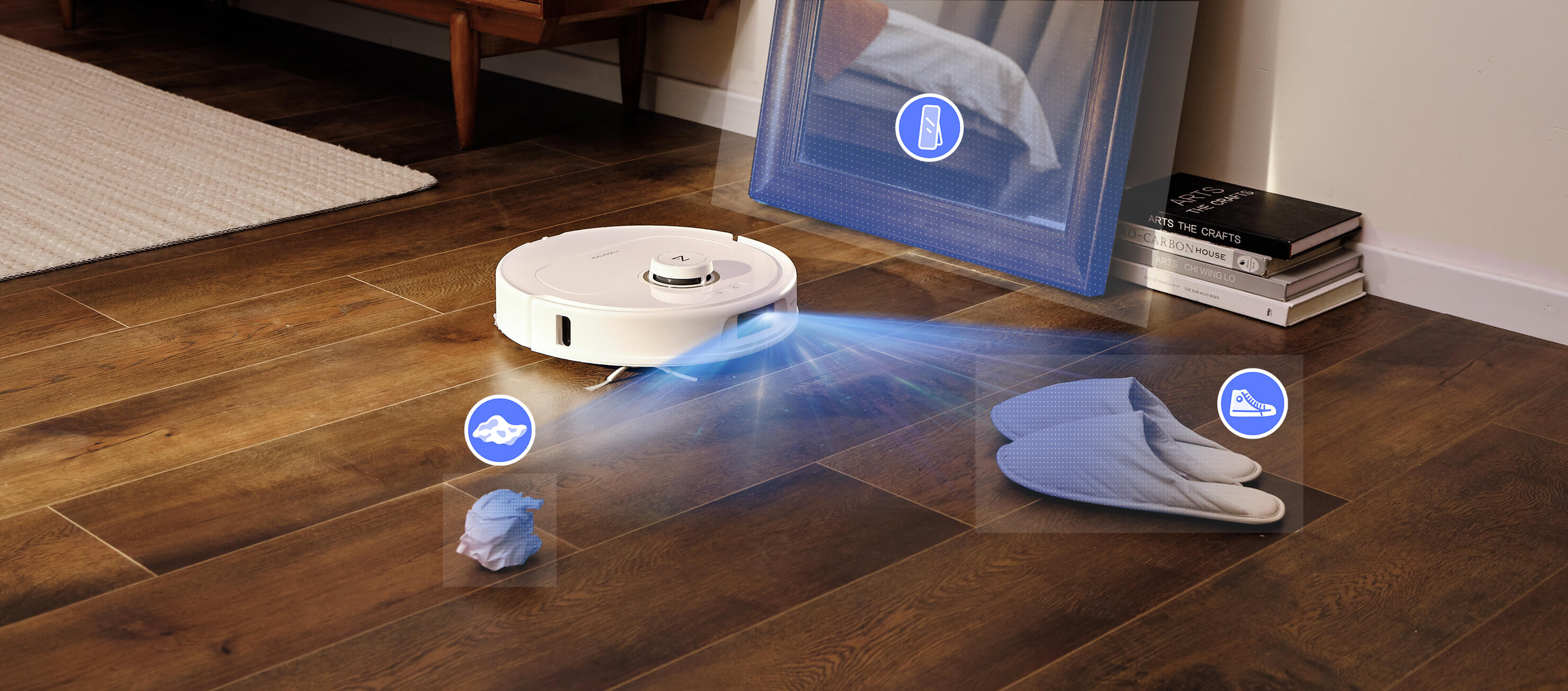 roborock qrevo maxv reactive AI obstacle recognition