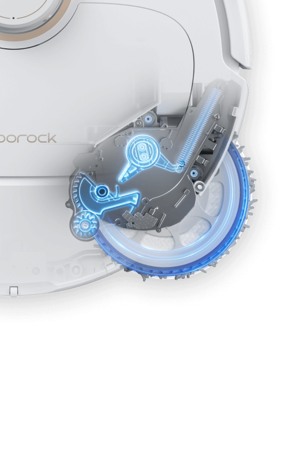 roborock qrevo maxv robot FlexiArm design edge mopping system