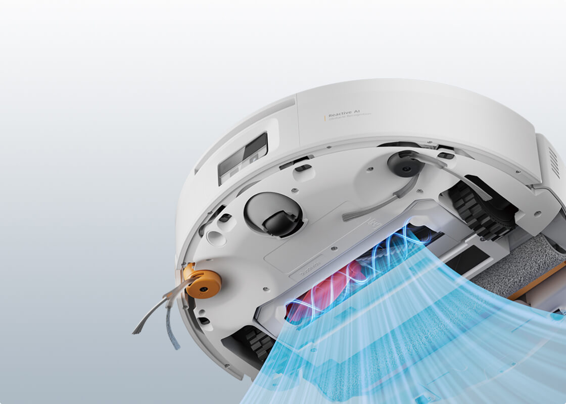 Digitale HyperForce®-motor van 35.000 Pa¹
