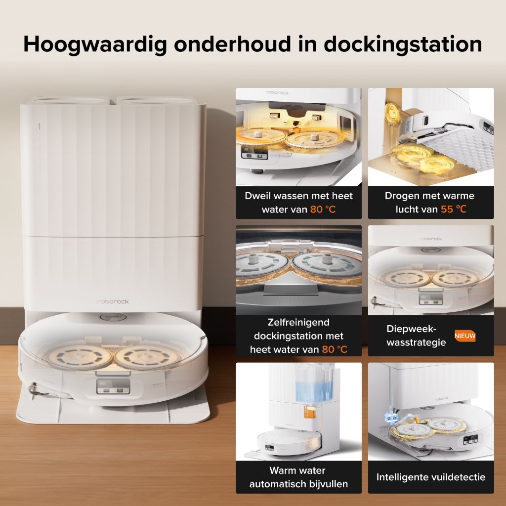 Roborock Qrevo Edge 2 Set Wit