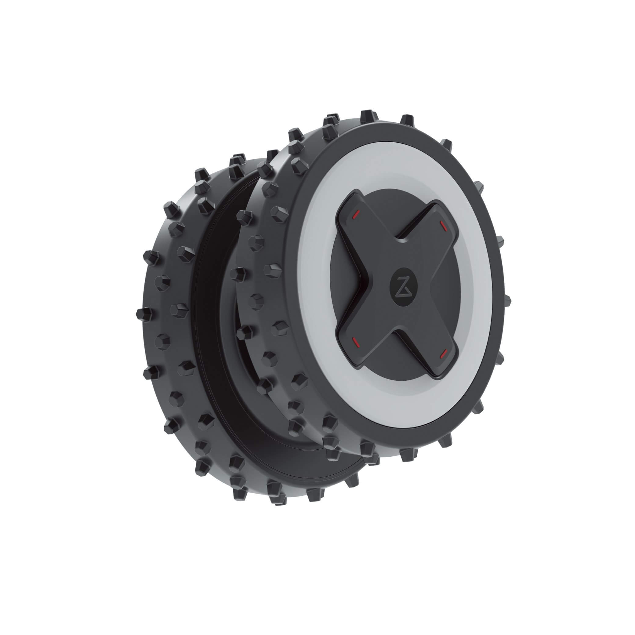 Rough Terrain Wheels for 2WD (Light Gray)